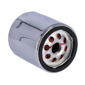 Oem Oem Oil Filter, Chrome - 99-17 Softail & 99-17 Twin Cam Oil Filters Harley Davidson