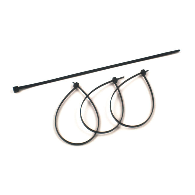 Mcs, Cable Straps. 10.75" (27.5cm). Black Cable Straps Mcs