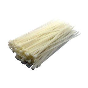 Mcs, Cable Straps. 8" (20cm). White Cable Straps Mcs