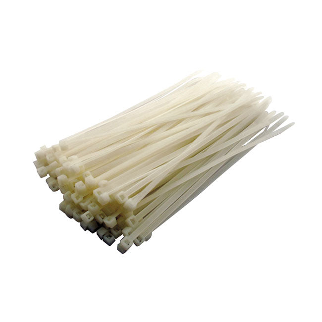 Mcs, Cable Straps. 8" (20cm). White Cable Straps Mcs