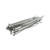 Mcs, Cable Straps. 4" (10cm). Chrome Cable Straps Mcs