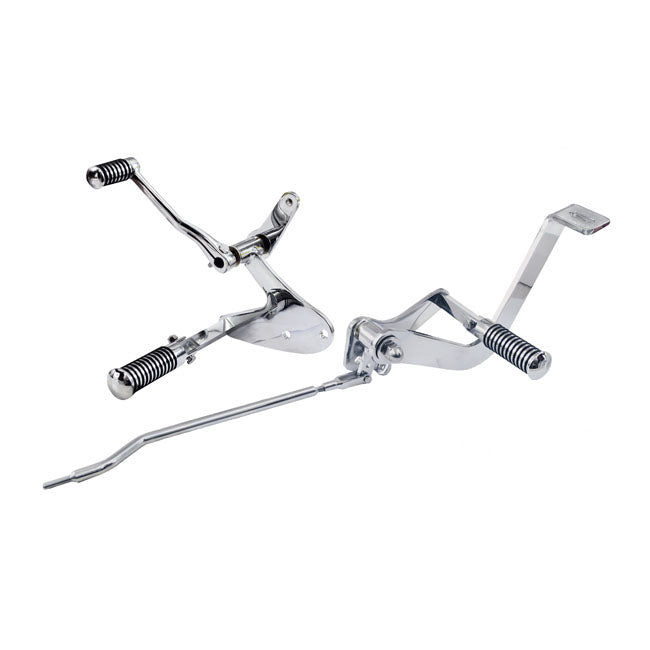 Fxr Forward Control Kit. Chrome Forward Controls Mcs