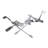 Evo Xl Forward Control Kit. O Ring Pegs. Chrome Forward Controls Mcs