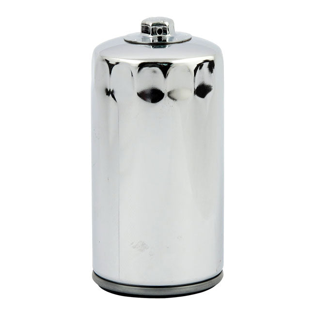 Mcs, Spin On Oil Filter With Top Nut. Chrome Oil Filters Mcs
