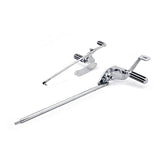 Dyna Forward Control Kit. Chrome Forward Controls Mcs