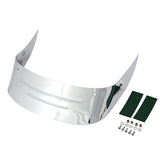 Fatboy Rear Fender Tip, Ribbed. Chrome Fender Trims Mcs