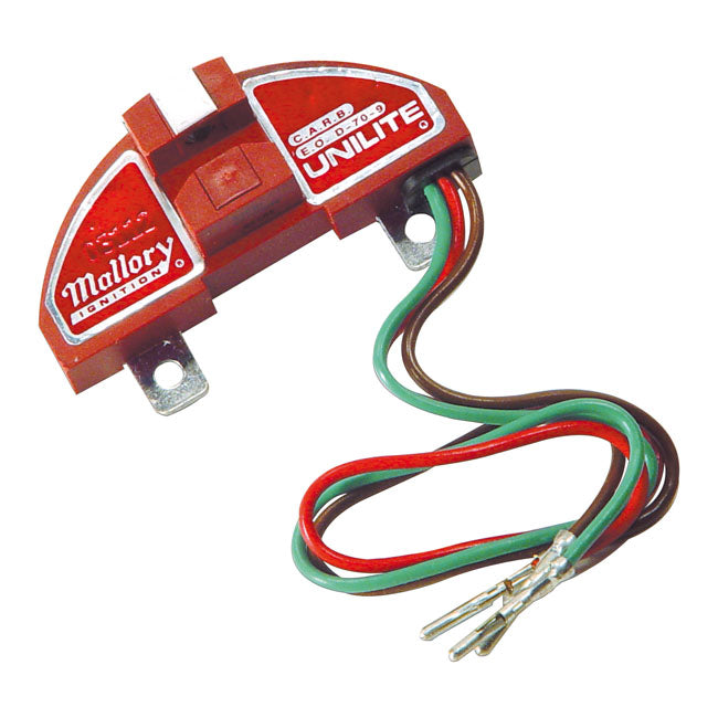 Mallory, ''Unilite'' Replacement Ignition Module, 12 V Distributors Mallory