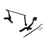 Dyna Forward Control Assembly. Black Forward Controls Mcs