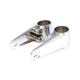 Clampah, Side Mount Headlamp Bracket Assembly. Chrome Headlamp Brackets Mcs