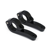 Engine Guard Clamp Set, For Spotlamps. Long. Black Headlamp Misc Mcs