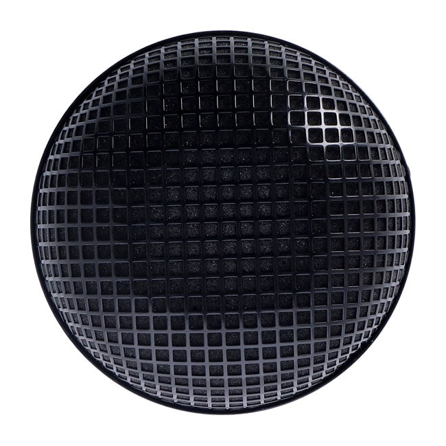 Breather Style Air Cleaner Assembly, Round. Black Air Cleaner Mcs