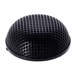 Breather Style Air Cleaner Assembly, Round. Black Air Cleaner Mcs