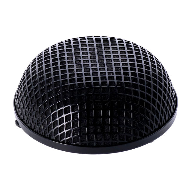 Breather Style Air Cleaner Assembly, Round. Black Air Cleaner Mcs