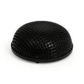 Breather Style Air Cleaner Assembly, Round. Black Air Cleaner Mcs