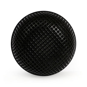 Breather Style Air Cleaner Assembly, Round. Black Air Cleaner Mcs