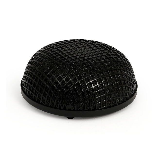 Breather Style Air Cleaner Assembly, Round. Black Air Cleaner Mcs