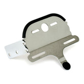 Custom Fat Bob Taillight Bracket. Chrome. 7" Wide Taillights Brackets Mcs