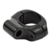 Universal 1" Mirror Clamp, 5/16" Mount Hole. Black Mirrors Clamps Mcs