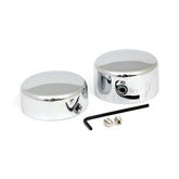 Swingarm Pivot Bolt Cover Set. Chrome Swingarms Misc Mcs