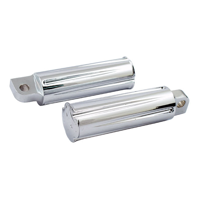 Maltese Billet Foot Pegs. Chrome Footpegs Mcs