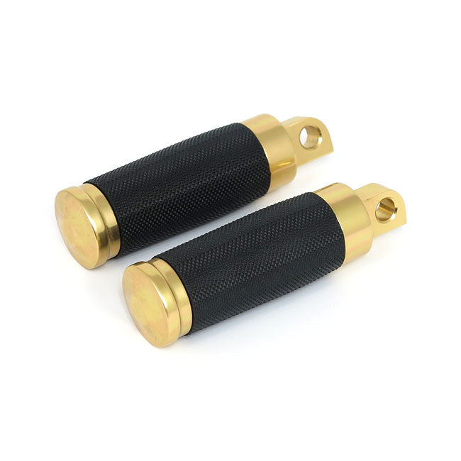 Caliber Footpegs, Brass Footpegs Mcs