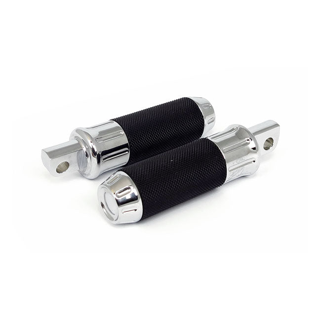 Cobra Footpegs. Chrome Footpegs Mcs