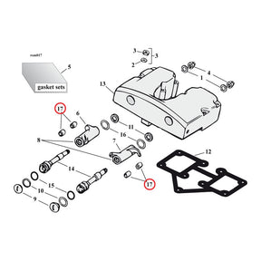 Jims Rock Arm Bush 57 19 Xl Rocker Arm Parts Jims