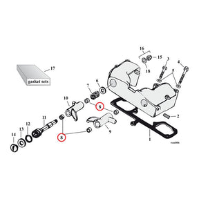 Jims Rock Arm Bush 57 19 Xl Rocker Arm Parts Jims