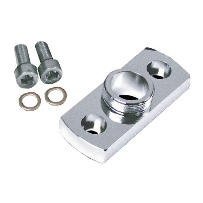 Pingel, 22mm petcock adapter plate. 44mm wide PETCOCK BUNGS Pingel