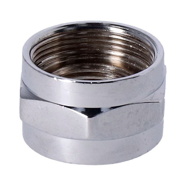 Adapter Nut, 3/8 Npt To 22mm Tanks Petcock Bungs Mcs