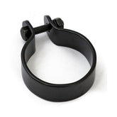 Muffler Middle Clamp 1 7/8" Black Exhaust Mount Parts Mcs
