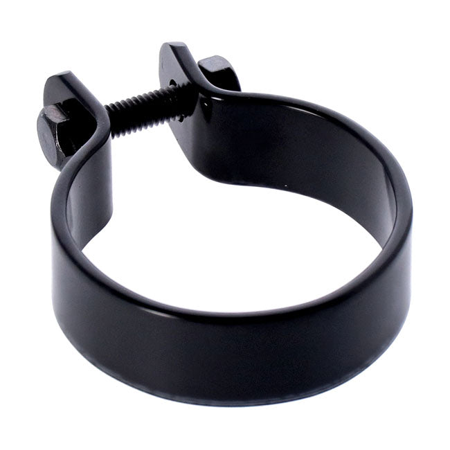 Muffler Middle Clamp 2" Black Exhaust Mount Parts Mcs