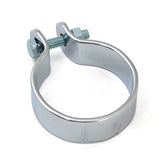 Muffler Middle Clamp 1 7/8" Chrome Exhaust Mount Parts Mcs