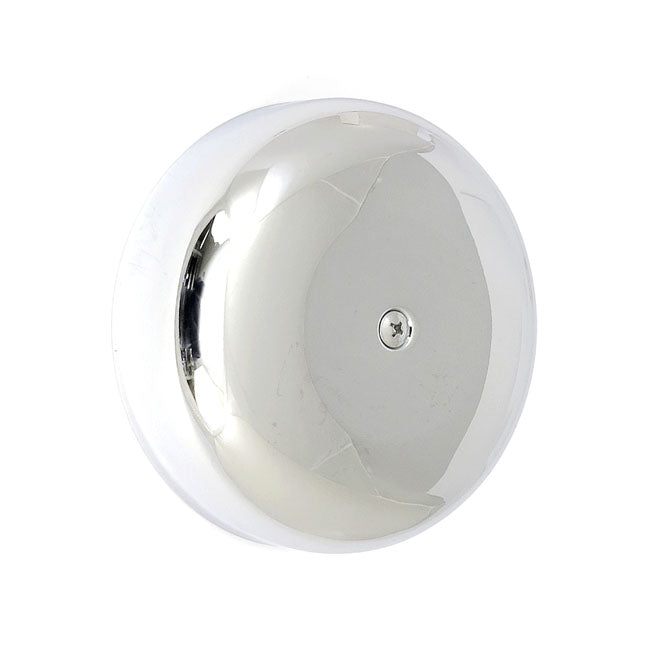 7" Round Air Cleaner Assembly. Chrome Air Cleaner Mcs