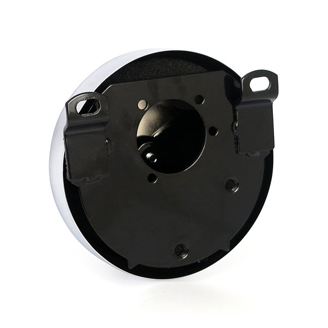 7" Round Cv Air Cleaner Assembly. Chrome Air Cleaner Mcs