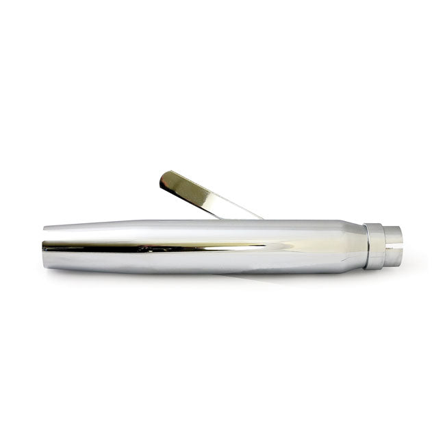 Tapered Universal Muffler16" Long Chrome Exhaust Slip-Ons And Mufflers Mcs