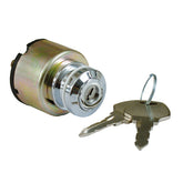 Fx Style Ignition Switch ''Thick'', Flat Key. Chrome Switches Ignition Mcs