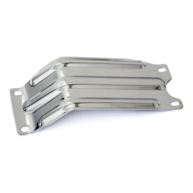 Engine Skid Plate. Ribbed. Chrome Skid Plate Mcs