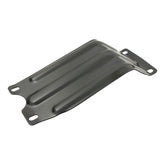 Engine Skid Plate. Ribbed. Black Skid Plate Mcs