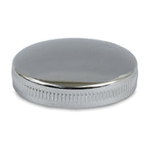 Early Bayonet Style Gas Cap, Vented Right Side. Chrome Gas Cap Mcs