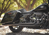Thunderheader 1073XB X-Series 2-1 Exhaust, Black - 2017-2026 FLH Touring (Except Tri-Glide & Trike) 2-1 Full Exhaust System Thunderheader