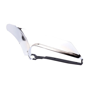 Lower Belt Guard Cover. Chrome Belt Guards Mcs