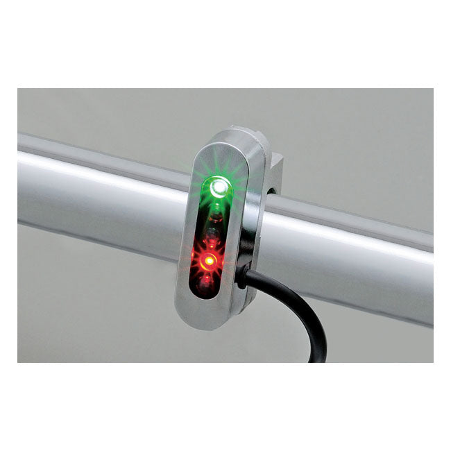 Daytona Micro Indicator Alpha Chrome Indicator Lights Daytona
