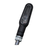 Daytona, D-Light mini LED turn signal set. Black, smoke lens TURN SIGNALS Daytona