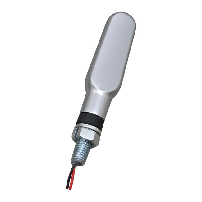 Daytona,D-Light mini LED turn signal set. Chrome, clear lens TURN SIGNALS Daytona