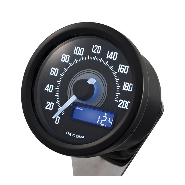 Daytona Velona60 Speedometer 200 Black Speedometers Daytona