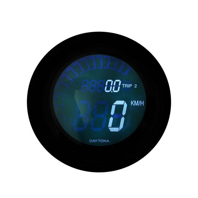 Daytona Digitaltal Velona Speed+Rpm Speedometers Daytona