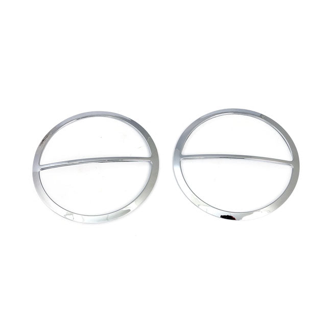 Speaker Trim Cover, Front. Chrome Speakers Mcs