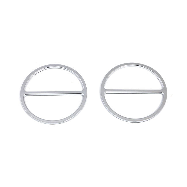 Speaker Trim Cover, Front. Chrome Speakers Mcs
