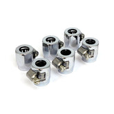 Econ O Fit Hose Clamps. 5/16" To 3/8". Chrome Hose Clamps Mcs